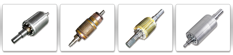 自動定位平衡機-電機轉子