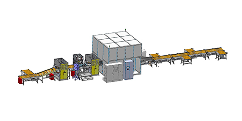車輪總成平衡機流水線